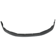 Front, Upper Textured Bumper Cover, For Models with Steel Bumper