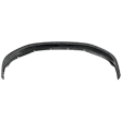 Front, Upper Textured Bumper Cover, For Models with Steel Bumper