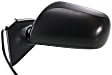 2007-2011 Toyota Yaris - Hatchback Driver Side Mirror, Power Adjust, Non-Heated, Manual Folding, Paintable, No Signal Light, No Memory, No Puddle Light, No Auto-Dimming, No Blind Spot Feature