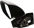 Hatchback Driver Side Mirror, Manual Adjust, Non-Heated, Manual Folding, Paintable, No Signal Light, No Memory, No Puddle Light, No Auto-Dim, No Blind Spot Feature