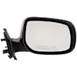 2007-2011 Toyota Yaris - Hatchback Passenger Side Mirror, Manual Adjust, Non-Heated, Manual Folding, Paintable, No Signal Light, No Memory, No Puddle Light, No Auto-Dimming, No Blind Spot Feature