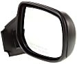 2007-2011 Toyota Yaris - Hatchback Passenger Side Mirror, Manual Adjust, Non-Heated, Manual Folding, Paintable, No Signal Light, No Memory, No Puddle Light, No Auto-Dimming, No Blind Spot Feature