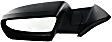2007-2013 Toyota Tundra - Driver Side Mirror, Manual Adjust, Non-Heated, Manual Folding, Textured Black, No Signal Light, Without Memory Recall, No Puddle Light, No Auto-Dimming, No Blind Spot Feature