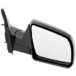 Passenger Side Mirror, Manual Adjust, Non-Heated, Manual Folding, Textured Black, No Signal Light, No Memory, No Puddle Light, No Auto-Dim, No Blind Spot Feature