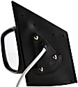 2007-2012 Toyota Yaris - Sedan Driver Side Mirror, Power Adjust, Non-Heated, Manual Folding, Paintable, No Signal Light, No Memory, No Puddle Light, No Auto-Dimming, No Blind Spot Feature