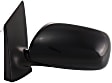 2007-2012 Toyota Yaris - Sedan Driver Side Mirror, Power Adjust, Non-Heated, Manual Folding, Paintable, No Signal Light, No Memory, No Puddle Light, No Auto-Dimming, No Blind Spot Feature