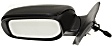 Sedan Driver Side Mirror, Manual Adjust, Non-Heated, Manual Folding, Paintable, No Signal Light, No Memory, No Puddle Light, No Auto-Dim, No Blind Spot Feature