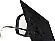 Driver Side Mirror, Power Adjust, Non-Heated, Manual Folding, Paintable, No Signal Light, No Memory, No Puddle Light, No Auto-Dim, No Blind Spot Feature
