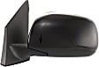 Driver Side Mirror, Power Adjust, Non-Heated, Manual Folding, Paintable, No Signal Light, No Memory, No Puddle Light, No Auto-Dim, No Blind Spot Feature