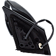 Driver Side Mirror, Power Adjust, Non-Heated, Manual Folding, Paintable, No Signal Light, Without Memory Recall, No Puddle Light, No Auto-Dimming, No Blind Spot Feature