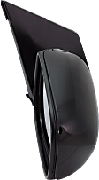 Passenger Side Mirror, Power Adjust, Non-Heated, Manual Folding, Paintable, No Signal Light, No Memory, No Puddle Light, No Auto-Dim, No Blind Spot Feature