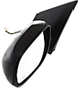 Driver Side Mirror, Power Adjust, Heated, Manual Folding, Paintable, No Signal Light, Without Memory Recall, No Puddle Light, No Auto-Dimming, No Blind Spot Feature