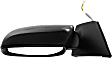 Driver Side Mirror, Power Adjust, Heated, Manual Folding, Paintable, No Signal Light, Without Memory Recall, No Puddle Light, No Auto-Dimming, No Blind Spot Feature