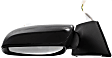 Driver Side Mirror, Power Adjust, Heated, Manual Folding, Paintable, No Signal Light, Without Memory Recall, No Puddle Light, No Auto-Dimming, No Blind Spot Feature