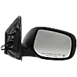 2010 Toyota Corolla - Passenger Side Mirror, North America Built Vehicle, Power Adjust, Heated, Paintable, Manual Folding, No Signal Light, No Blind Spot Feature, No Memory, No Puddle Light, No Auto-Dimming