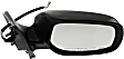 2010 Toyota Corolla - Passenger Side Mirror, North America Built Vehicle, Power Adjust, Heated, Paintable, Manual Folding, No Signal Light, No Blind Spot Feature, No Memory, No Puddle Light, No Auto-Dimming
