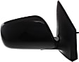 2010 Toyota Corolla - Passenger Side Mirror, North America Built Vehicle, Power Adjust, Heated, Paintable, Manual Folding, No Signal Light, No Blind Spot Feature, No Memory, No Puddle Light, No Auto-Dimming
