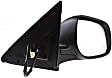 2010 Toyota Matrix - Passenger Side Mirror, Power Adjust, Non-Heated, Paintable, Manual Folding, No Signal Light, No Blind Spot Feature, No Memory, No Puddle Light, No Auto-Dimming