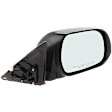 Passenger Side Mirror, Power Adjust, Manual Folding, Non-Heated, Paintable, No Signal Light, No Memory, No Puddle Light, No Auto-Dimming, No Blind Spot Feature
