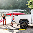 FX11000 Flex Series Hard Folding Tonneau Cover, Aluminum Fits Approx. 5 ft. Bed
