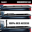 FX11000 Flex Series Hard Folding Tonneau Cover, Aluminum Fits Approx. 5 ft. Bed