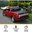 FX11000 Flex Series Hard Folding Tonneau Cover, Aluminum Fits Approx. 5 ft. Bed