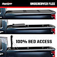FX41002 Flex Series Hard Folding Tonneau Cover, Aluminum Fits Approx. 5 ft. Bed