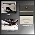 UC1076 SE Series Hard Hinged Tonneau Cover, ABS composite Fits Approx. 6 ft. 6 in. Bed