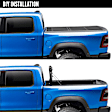 UX52016 Ultra Flex Series Hard Folding Tonneau Cover, ABS composite Fits Approx. 6 ft. 6 in. Bed