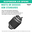 15-117001 Front, Driver Side Air Spring Unity Air Spring, Sold Individually