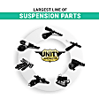 15-117002 Front, Passenger Side Air Spring Unity Air Spring, Sold Individually