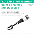 15230 Rear, Driver or Passenger Side Fully Loaded Strut, FWD, Unity OE Replacement