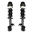 2018 Nissan Versa - Front, Driver and Passenger Side Fully Loaded Strut, Pre-assembled Complete Strut Assembly Set