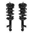 2-11567-11568-001 Front, Driver and Passenger Side Fully Loaded Strut, RWD