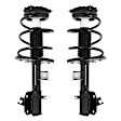 2-11633-11634-001 Front, Driver and Passenger Side Fully Loaded Strut, FWD, Sedan