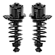 2-15183-15184-001 Rear, Driver and Passenger Side Fully Loaded Strut, FWD