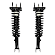 2-15384-001 Rear, Driver and Passenger Side Fully Loaded Strut, Convertible
