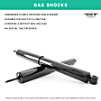 2-259390-001 Rear, Driver and Passenger Side Shock
