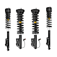 2006 Mercedes Benz S430 - Front and Rear Coil Spring Conversion Kit, RWD, With Airmatic - Excludes 4Matic
