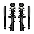 4-11033-251320-001 Front and Rear, Driver and Passenger Side Shock and Fully Loaded Strut, FWD