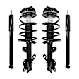 4-11043-255180-001 Front and Rear, Driver and Passenger Side Shock and Fully Loaded Strut, FWD