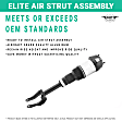 2017 Volkswagen CC - Front and Rear, Driver and Passenger Side Shock and Fully Loaded Strut, Fits 55MM Lower Strut Housing; Except Sport Suspension
