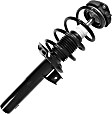 2017 Volkswagen CC - Front and Rear, Driver and Passenger Side Shock and Fully Loaded Strut, Fits 55MM Lower Strut Housing; Except Sport Suspension