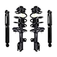 4-11125-259970-001 Front and Rear, Driver and Passenger Side Shock and Fully Loaded Strut
