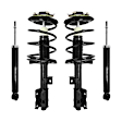 4-11183-255190-001 Front and Rear, Driver and Passenger Side Shock and Fully Loaded Strut