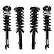 4-11237-15180-001 Front and Rear, Driver and Passenger Side Fully Loaded Strut, Sedan