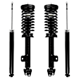 4-11260-253600-001 Front and Rear, Driver and Passenger Side Shock and Fully Loaded Strut, RWD