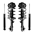 4-11283-259800-001 Front and Rear, Driver and Passenger Side Shock and Fully Loaded Strut