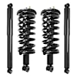 4-11300-255400-001 Front and Rear, Driver and Passenger Side Shock and Fully Loaded Strut, 4WD
