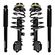 4-11315-255420-001 Front and Rear, Driver and Passenger Side Shock and Fully Loaded Strut, 4WD